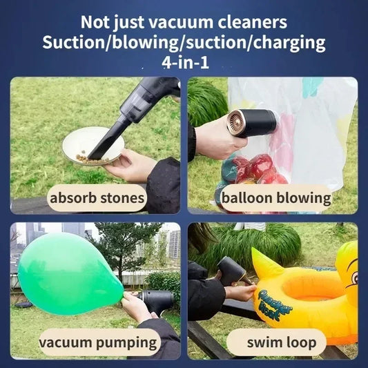 4-in-1 Cordless Car Vacuum Cleaner 18000PA...