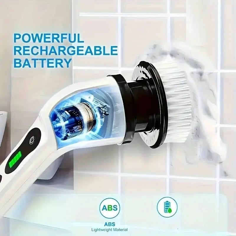 1 Set, Electric Cleaning Brush, Wireless...