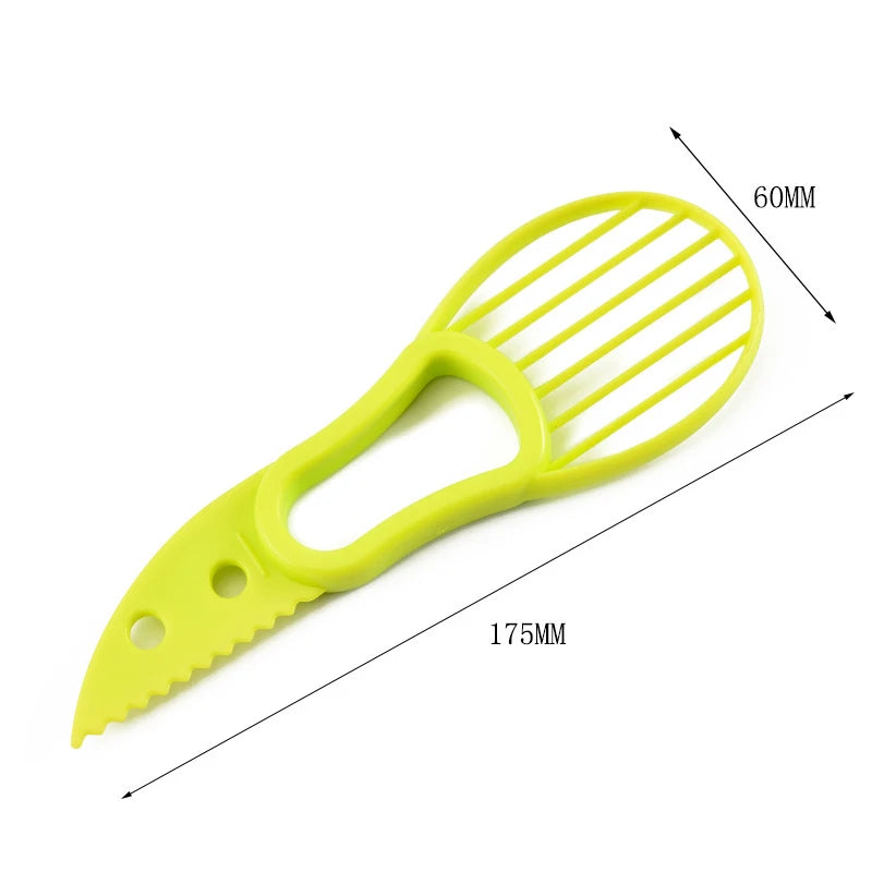 3-in-1 Avocado Slicer — Split, Pit & Slice Tool