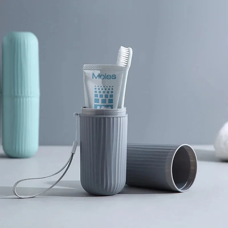 Travel Portable Toothbrush Cup Bathroom...
