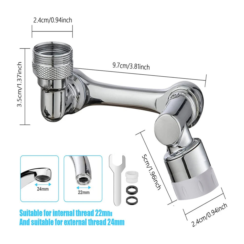 Mechanical arm faucet universal mechanical arm...