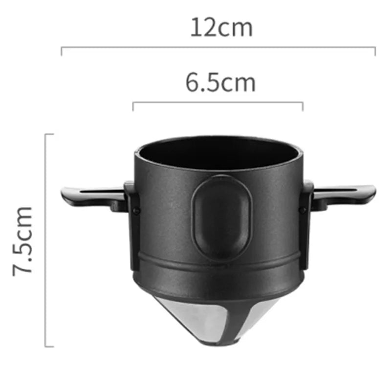 304 Stainless Steel Portable Coffee Filter...