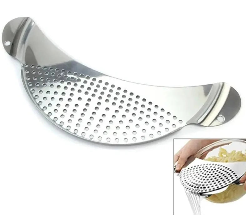 Stainless Steel Strainer Pot Side Pan Drainer...
