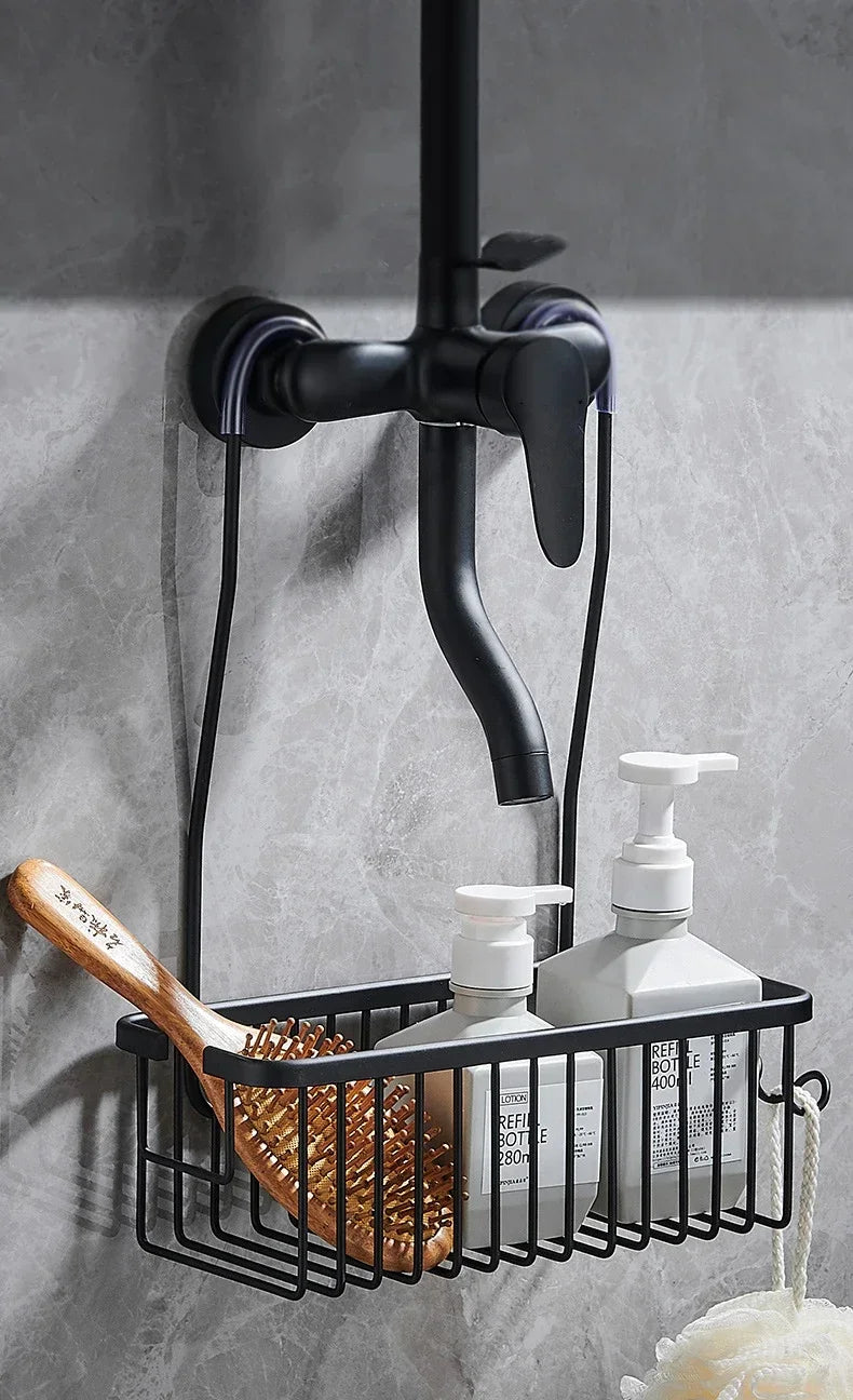 Aluminium Bathroom Shelf Without Drilling,...