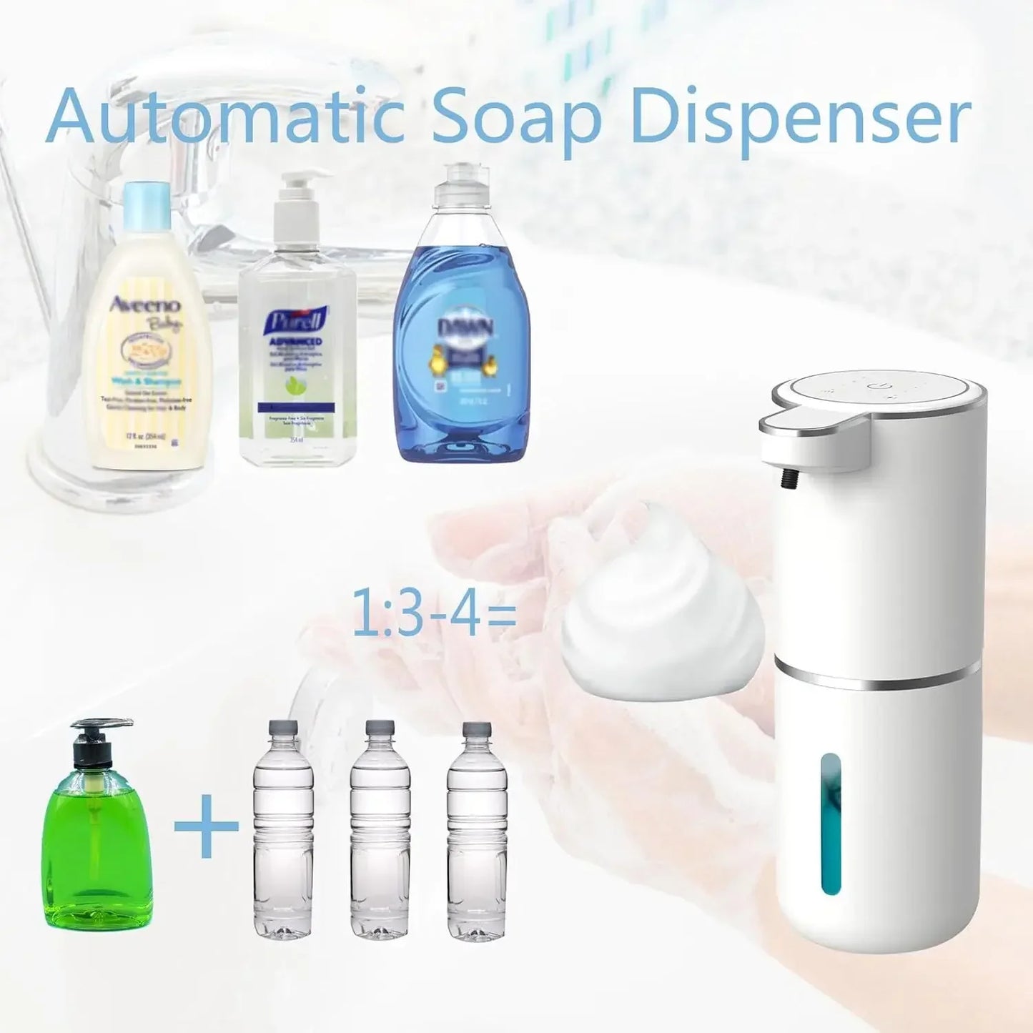 Automatic Liquid/Foma Soap Dispenser,...