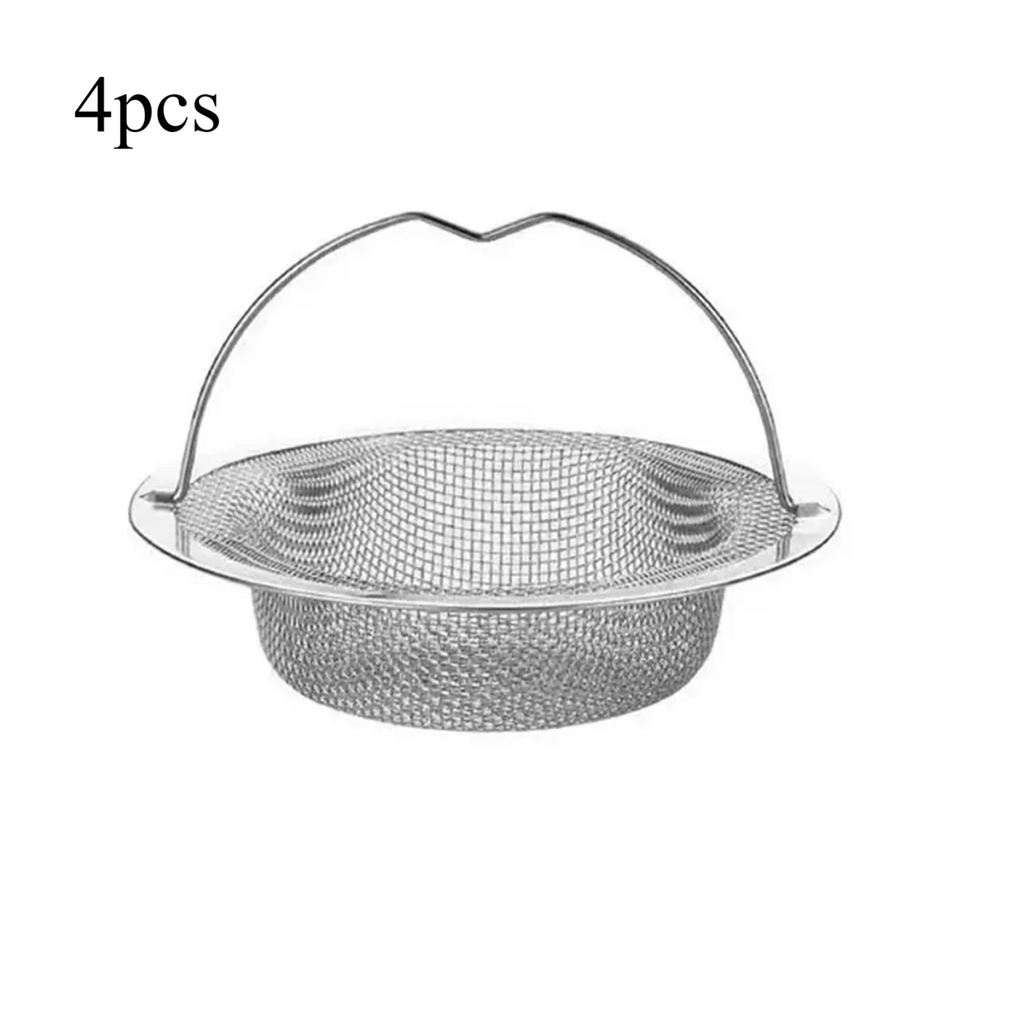 Stainless Steel Sink Drain Strainer — Hair & Food Catcher