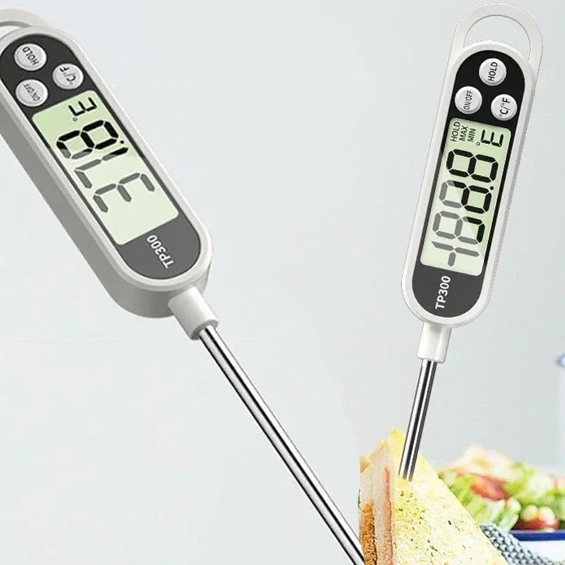 Food Thermometer Probe Type Electronic Kitchen...