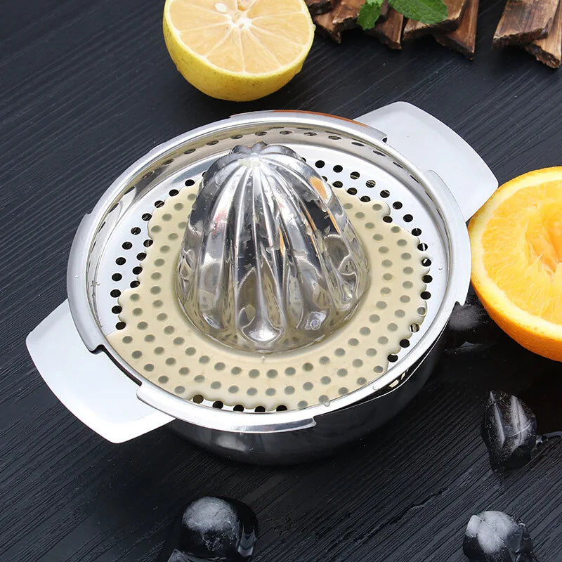 Portable Lemon Orange Manual Fruit Juicer 304...