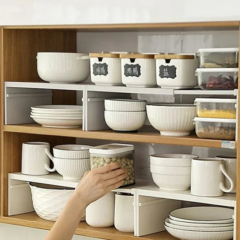 Kitchen Cupboard Organizer Retractable Cabinet...