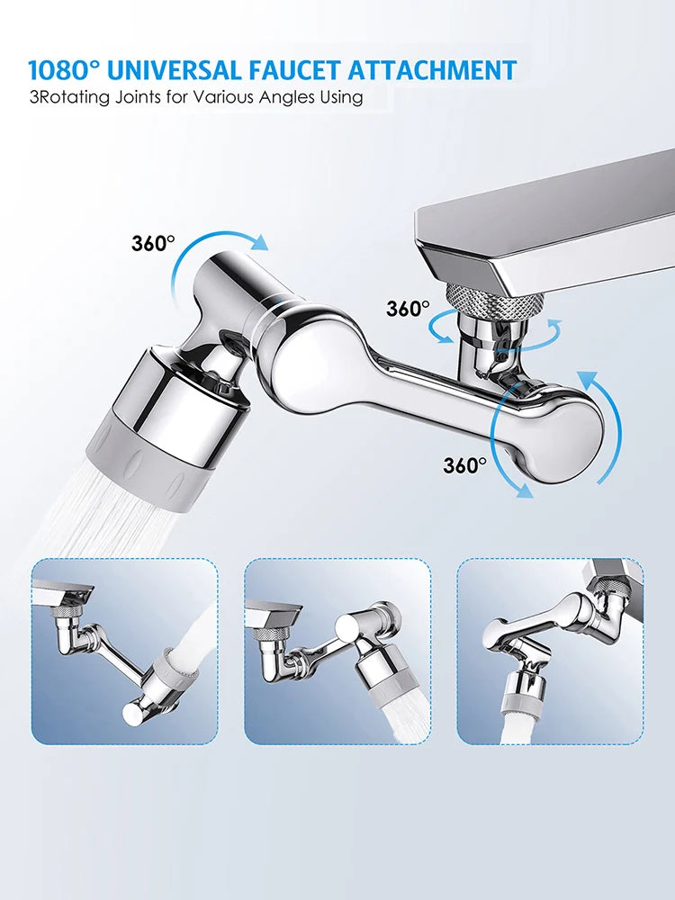 Mechanical arm faucet universal mechanical arm...