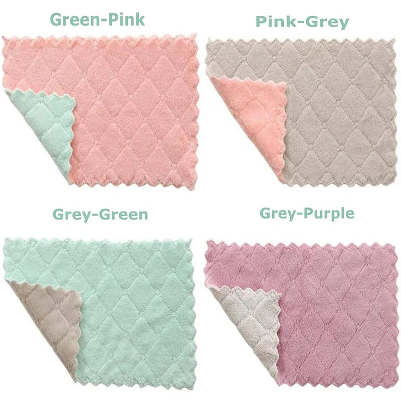 10/20pcs Dishwashing Cloth Kitchen Cleaning...