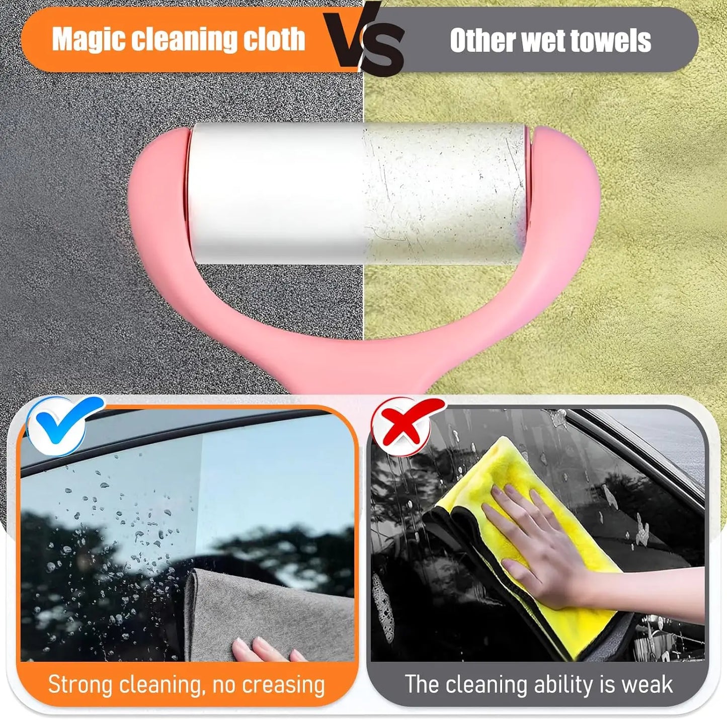 1/3/5/10Pcs Magic Cleaning Cloths Reusable...