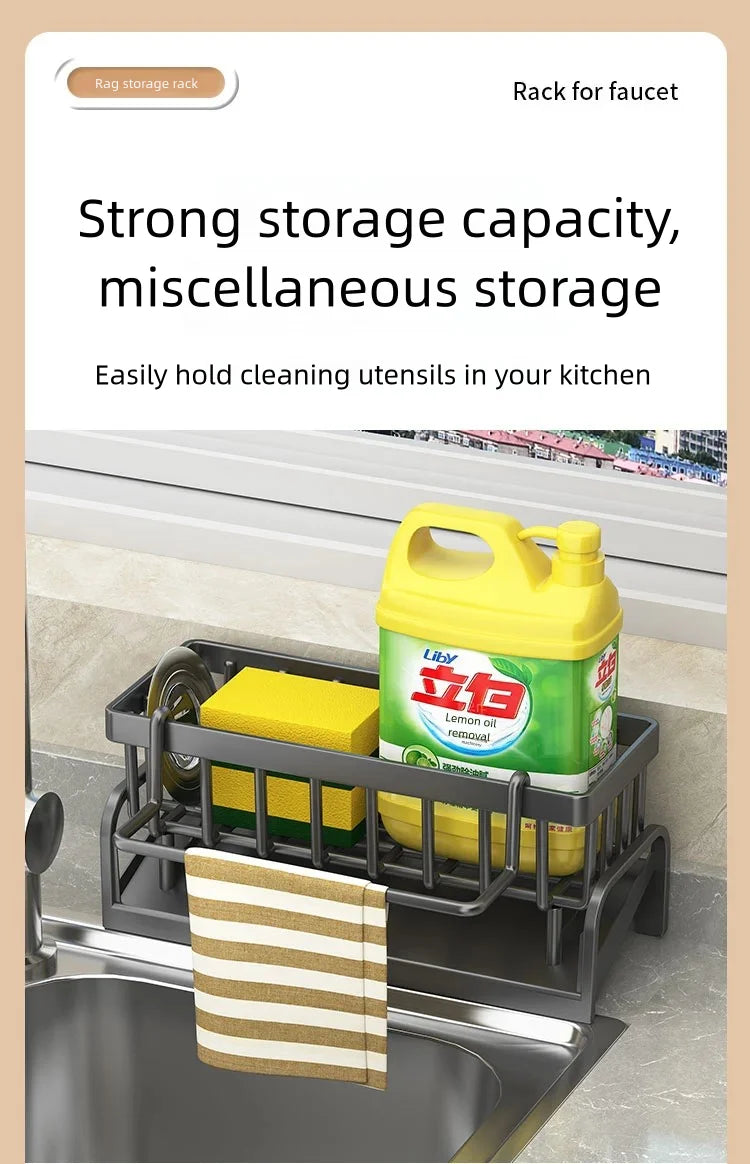Kitchen Spice Storage Shelf with Drainage...