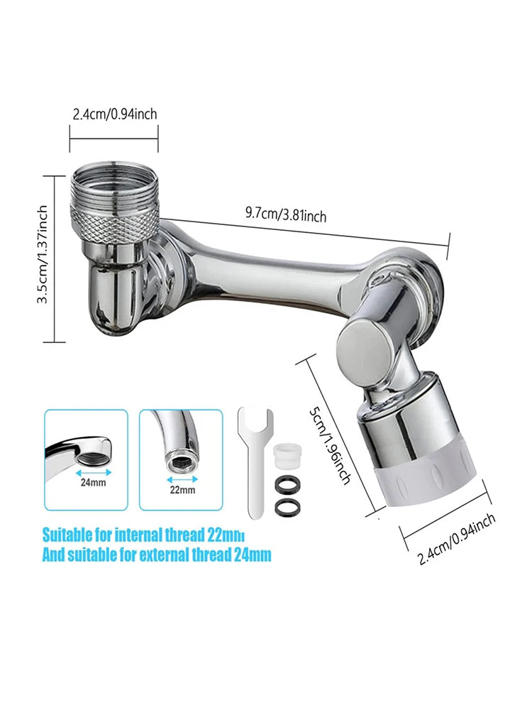 Mechanical arm faucet universal mechanical arm...