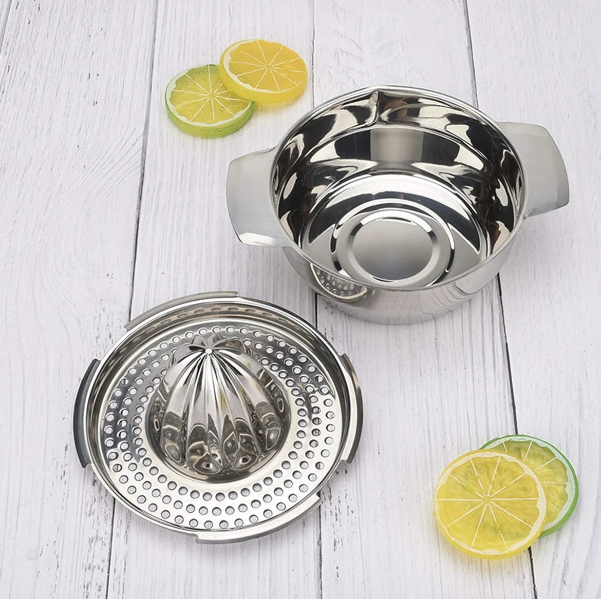 Portable Lemon Orange Manual Fruit Juicer 304...
