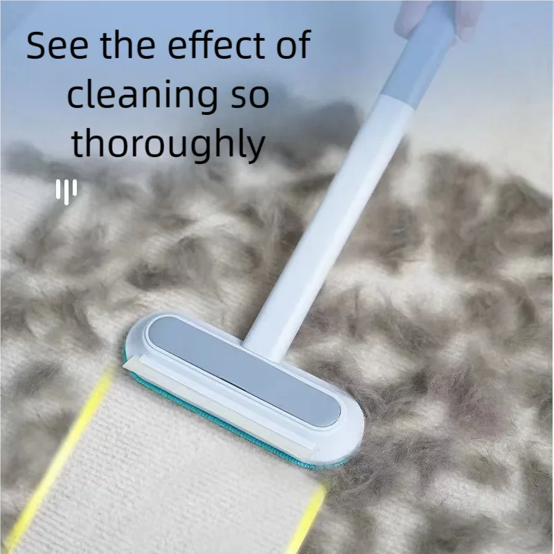 3 In 1 Pet Hair Remover Brush Long Handle Tool...