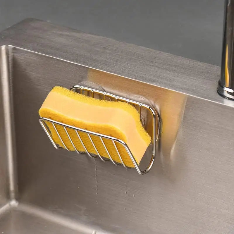 Sponge Holder For Kitchen Sink, Stainless...
