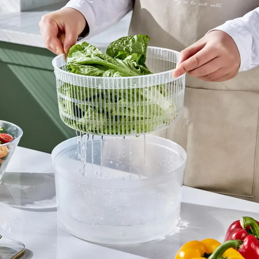 Salad Spinner Vegetable Dryer Large Capacity...