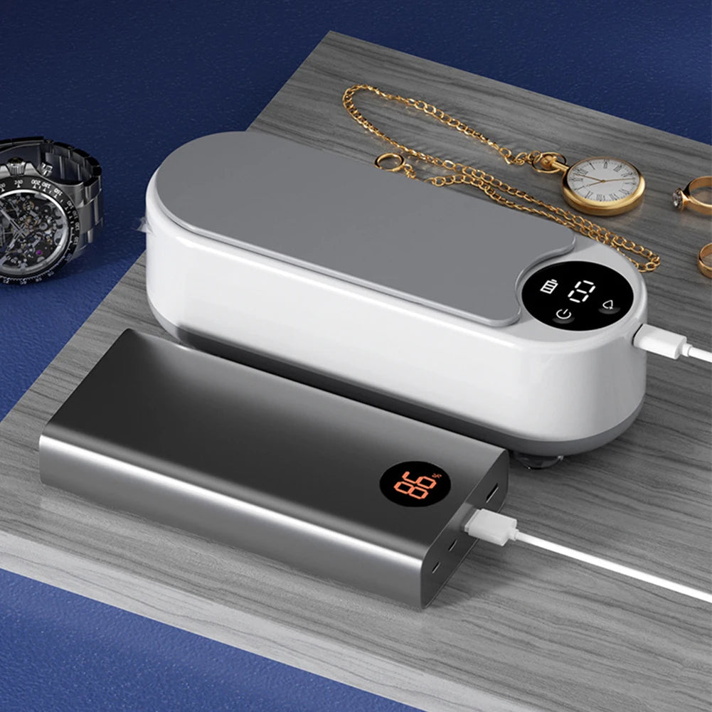 Ultrasonic Cleaning Machine - USB-C charging