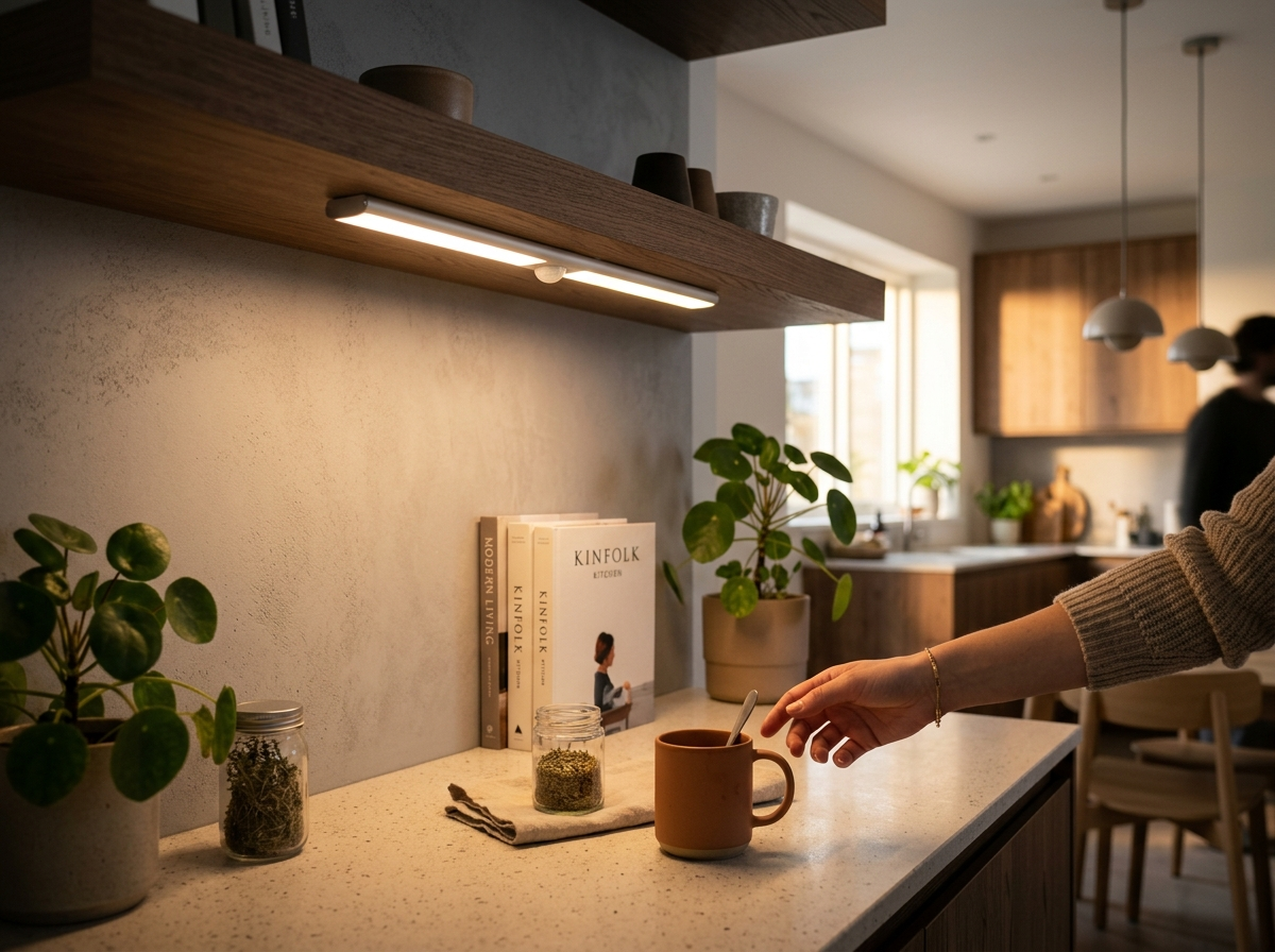 LED Bar Light with Motion Sensor — USB Rechargeable