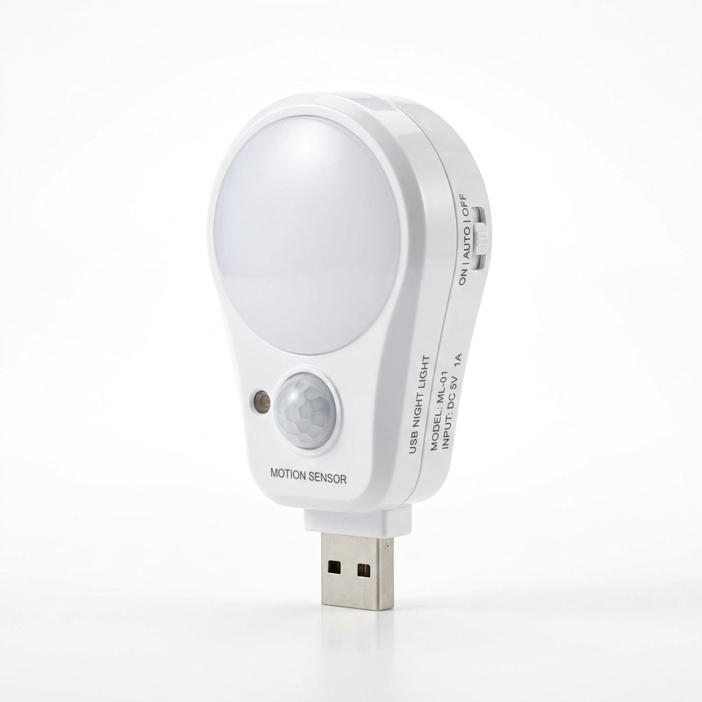 PIR Motion Sensor LED Night Light USB...