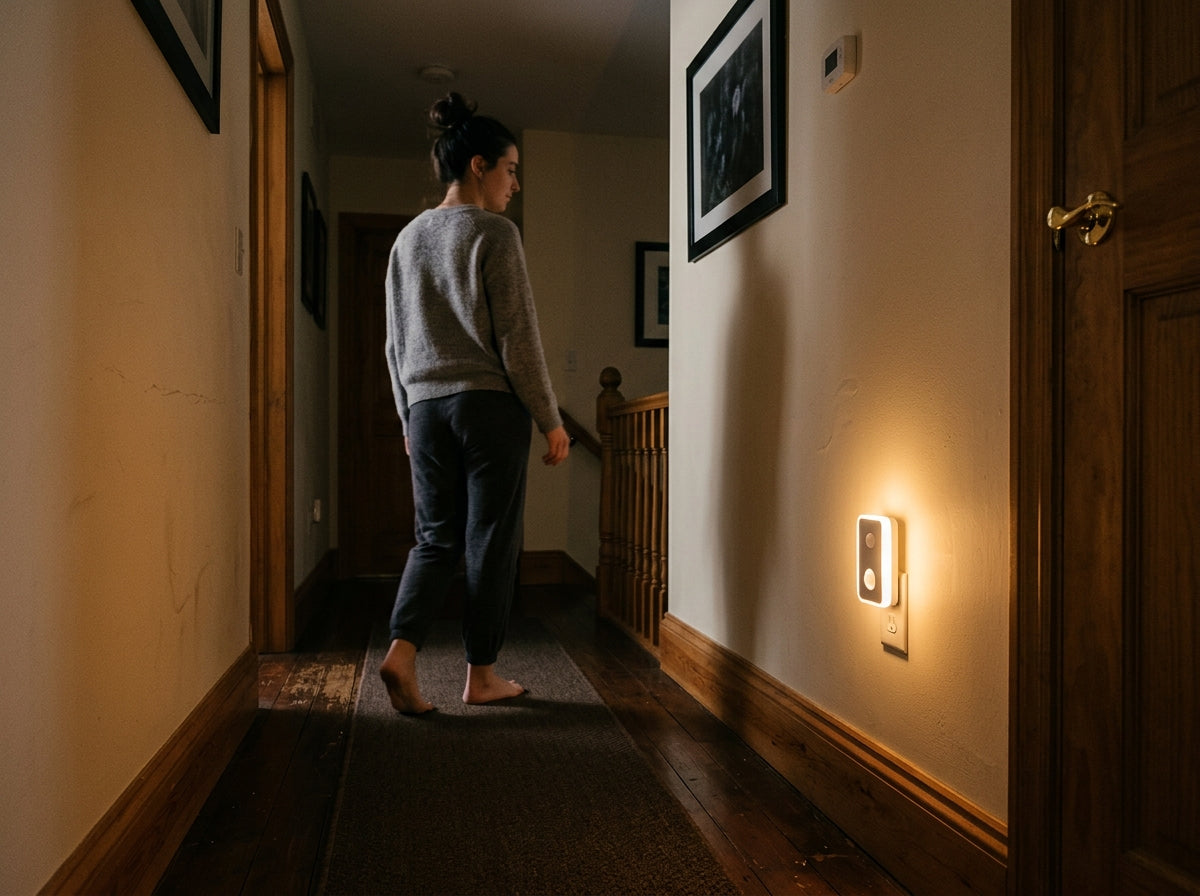 PIR Motion Sensor LED Night Light USB...