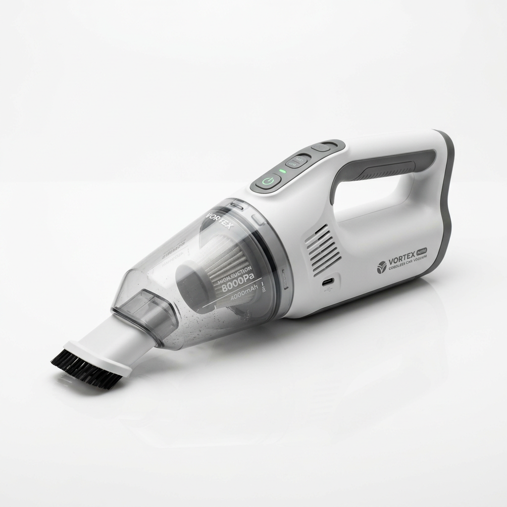 Mini Cordless Car Vacuum — 985,000Pa High Suction