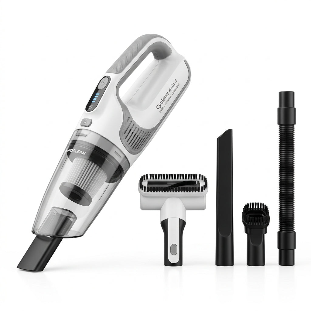 4-in-1 Cordless Car Vacuum Cleaner 18000PA...
