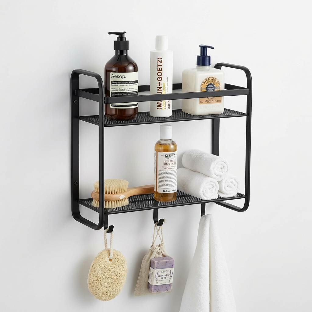 Bathroom Shelf Kitchen Storage Organizer...