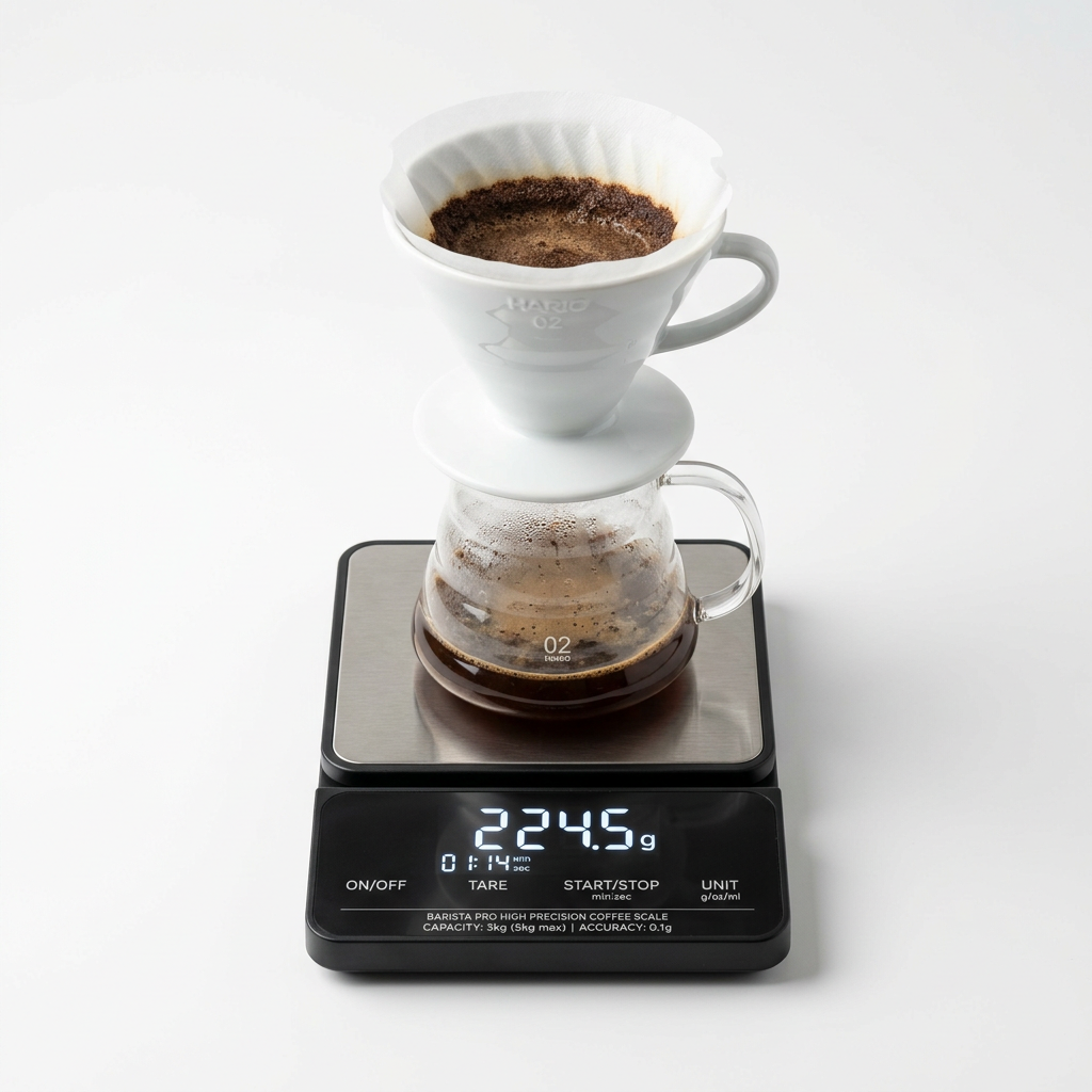 3/5kg 0.1g High Precision Coffee Scale With...