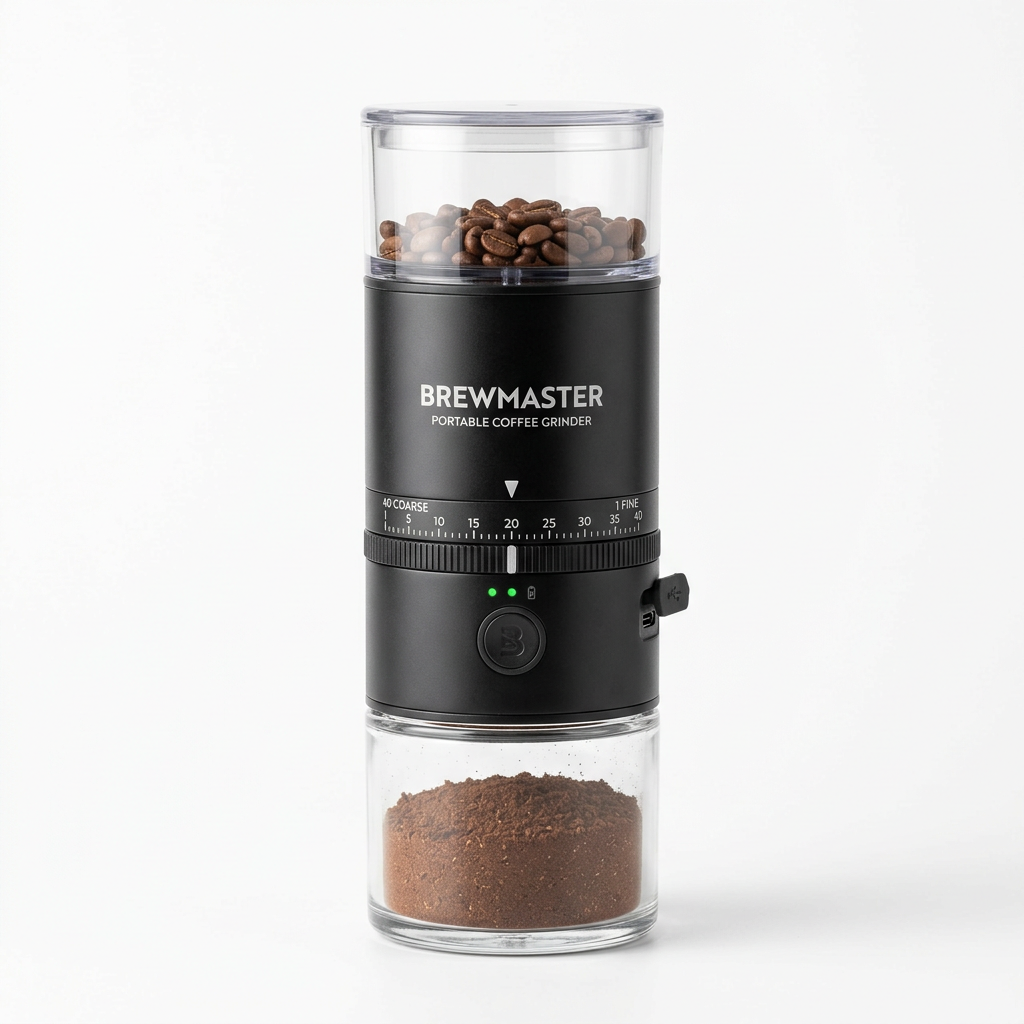 Electric Burr Coffee Grinder Adjustable Burr...
