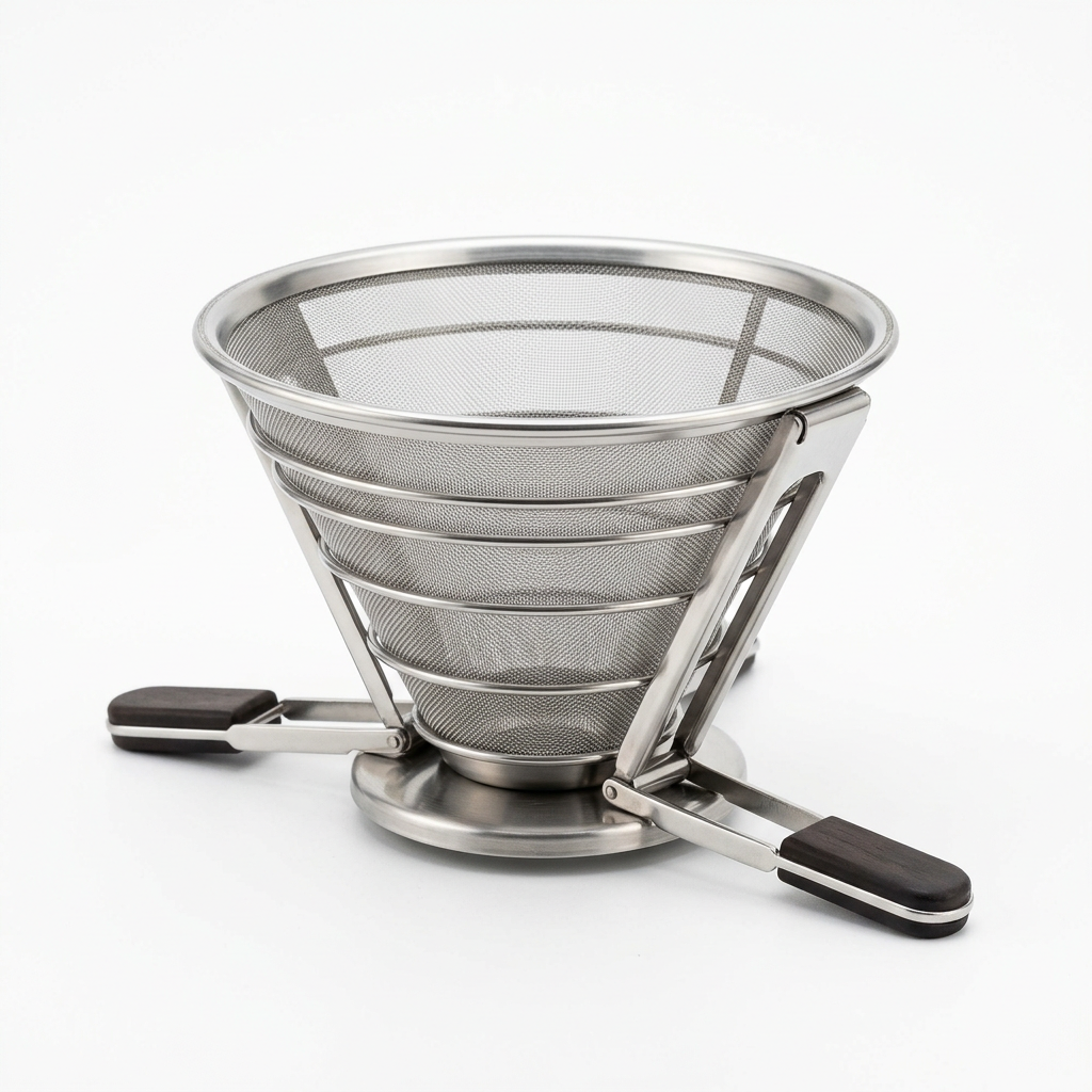 304 Stainless Steel Portable Coffee Filter...