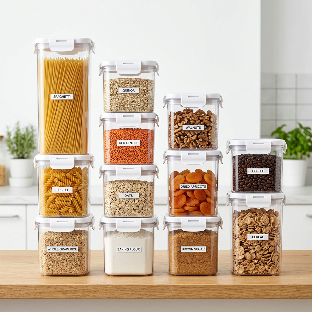 Airtight Fridge Food Storage Container with Lid