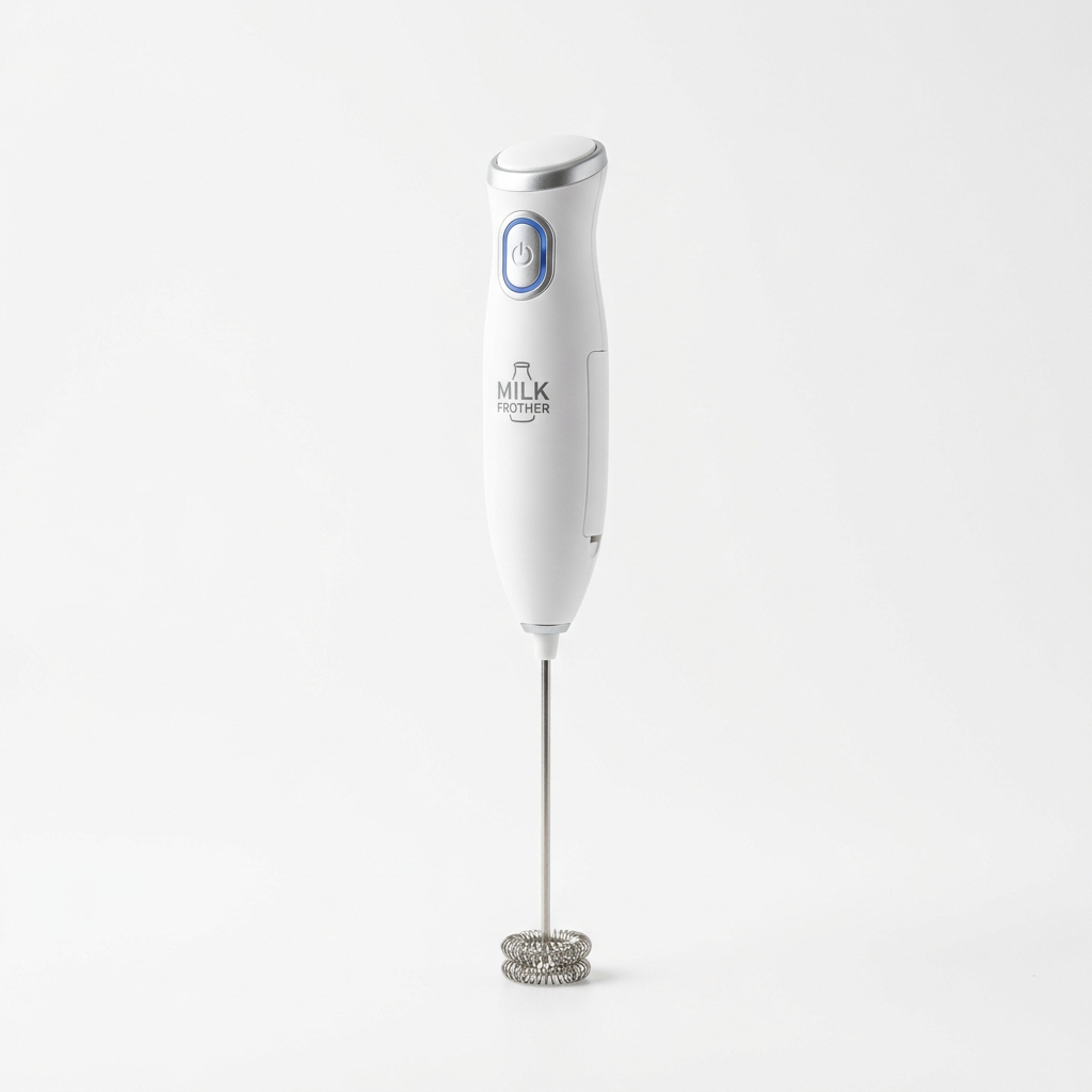 Electric Milk Frother & Egg Beater — Handheld Mini Blender
