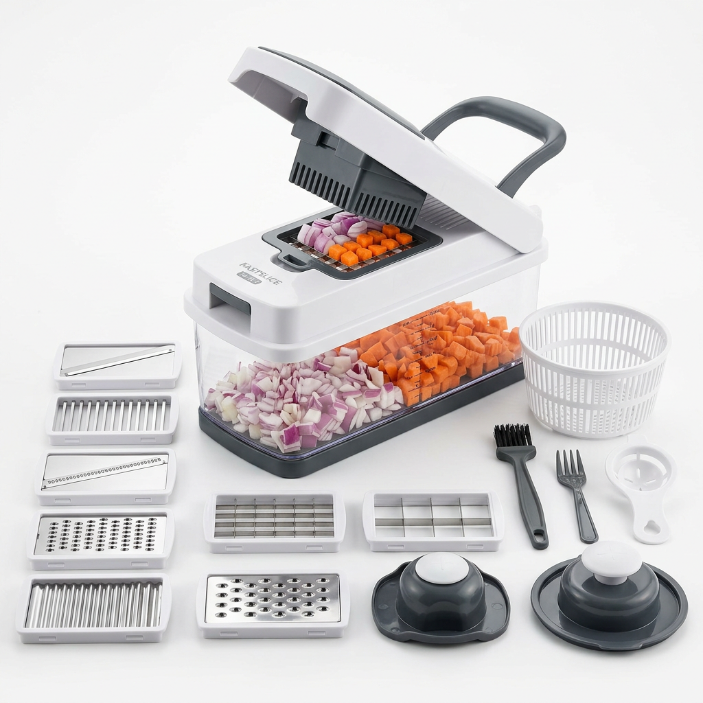 14-in-1 Multifunctional Vegetable Chopper & Slicer