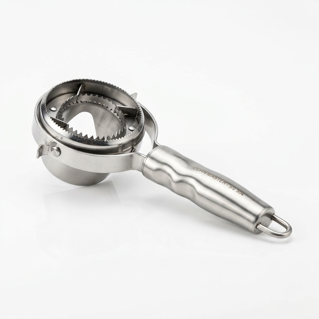 Stainless Steel Corn Stripper & Cob Peeler