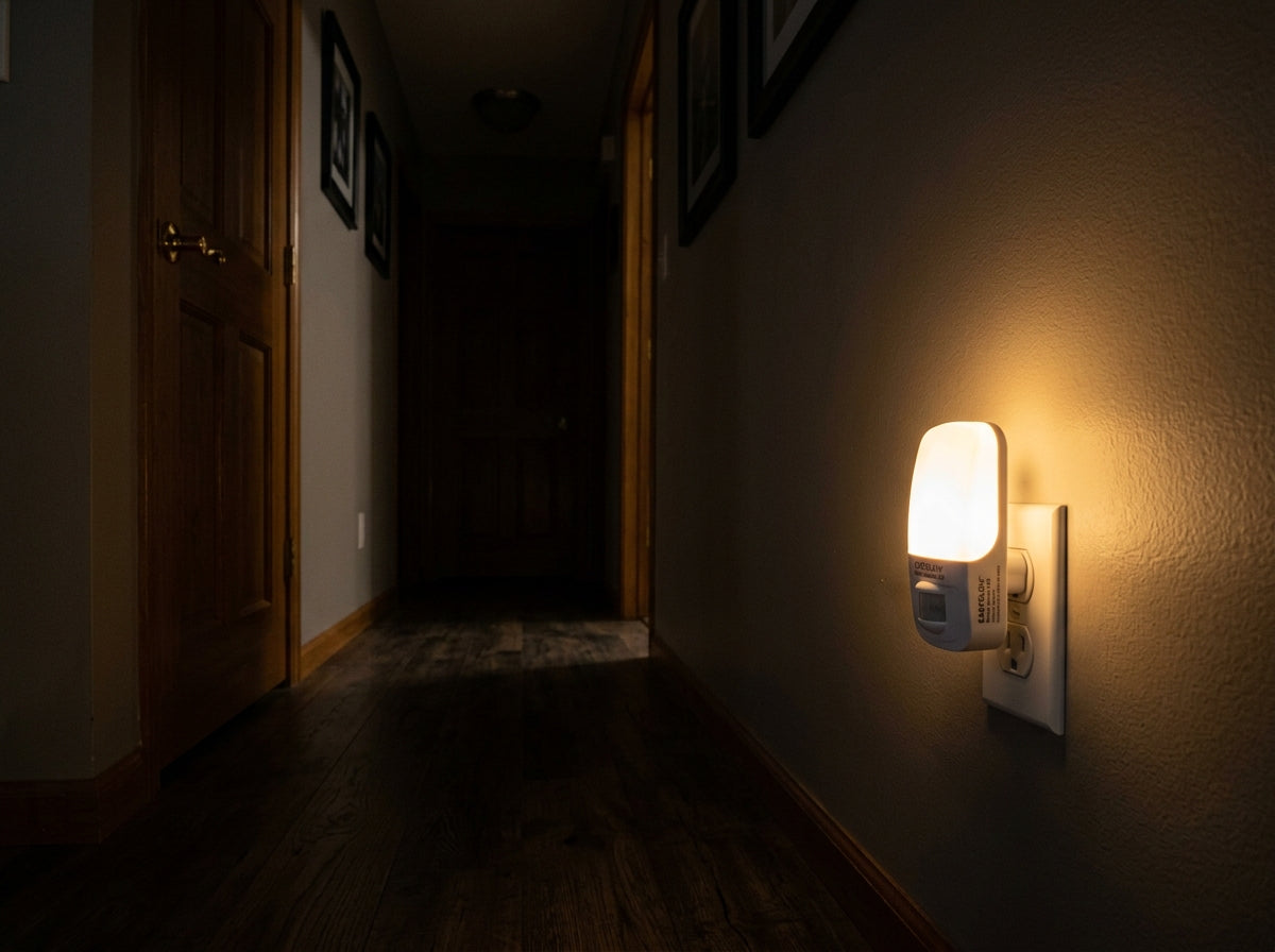 PIR Motion Sensor LED Night Light USB...