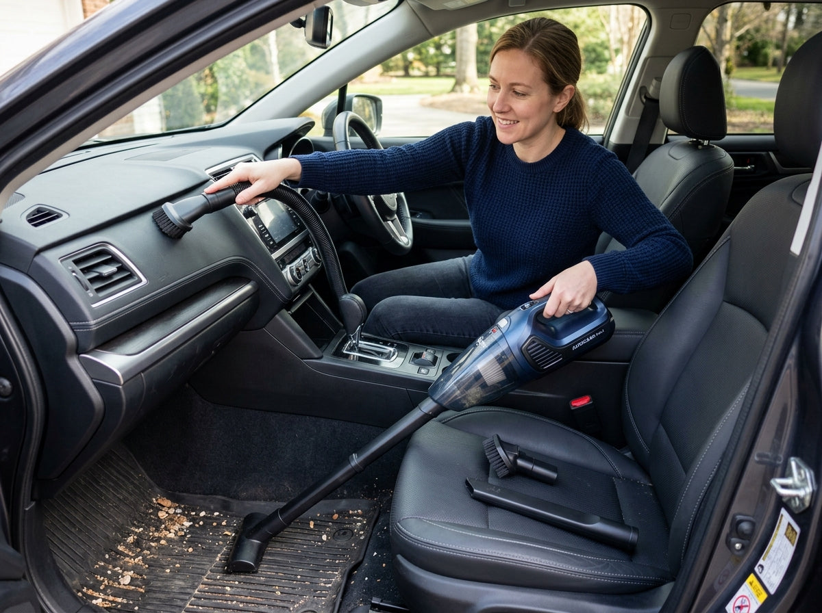4-in-1 Cordless Car Vacuum Cleaner 18000PA...