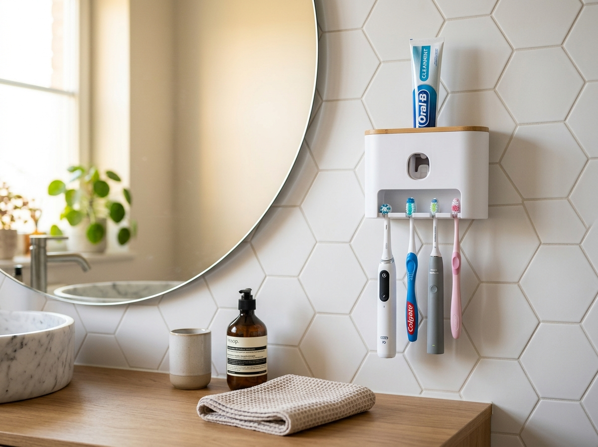 Travel Portable Toothbrush Cup Bathroom...