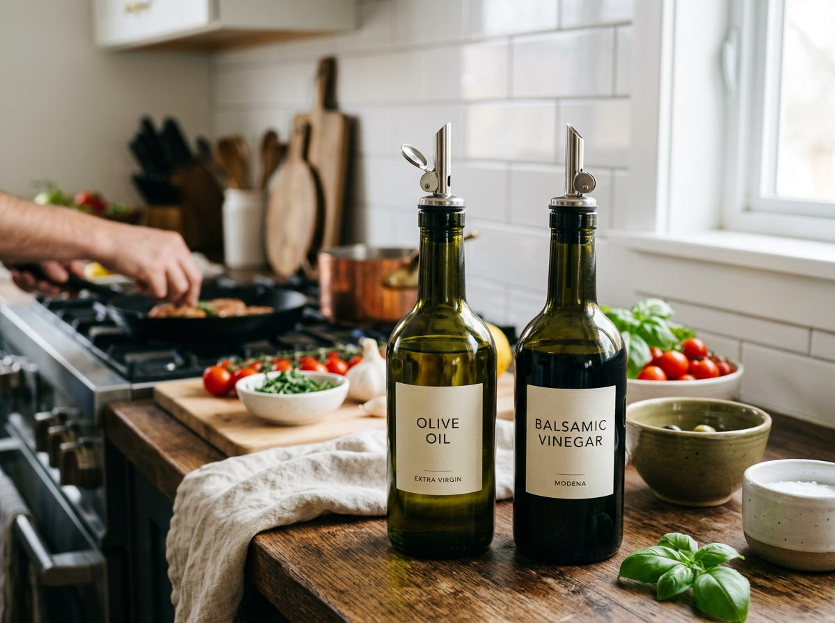 Olive Oil Spouts Oil Vinegar Bottle Stopper...
