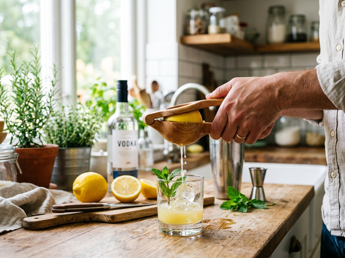Lemon Squeezer Stainless Steel Manual Juicer...