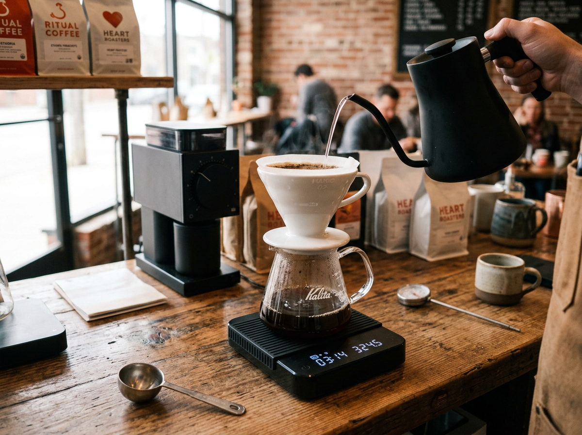 3/5kg 0.1g High Precision Coffee Scale With...